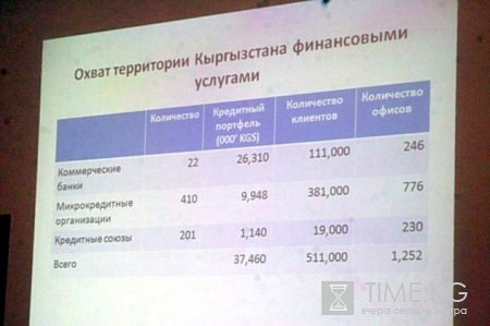 Проблемы микрофинансого сектора