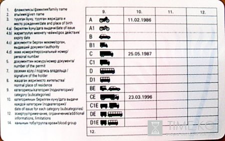 В Кыргызстане начали выдавать водительские удостоверения нового образца В Кыргызстане начали выдавать водительские удостоверения нового образца