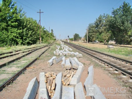 В «Национальную компанию Кыргыз темир жолу» поступила первая партия железобетонных шпал В «Национальную компанию Кыргыз темир жолу» поступила первая партия железобетонных шпал