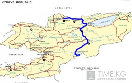 В проекте по реконструкции автодороги Бишкек - Нарын - Торугарт смета была завышена на 8,5 млн. долларов.